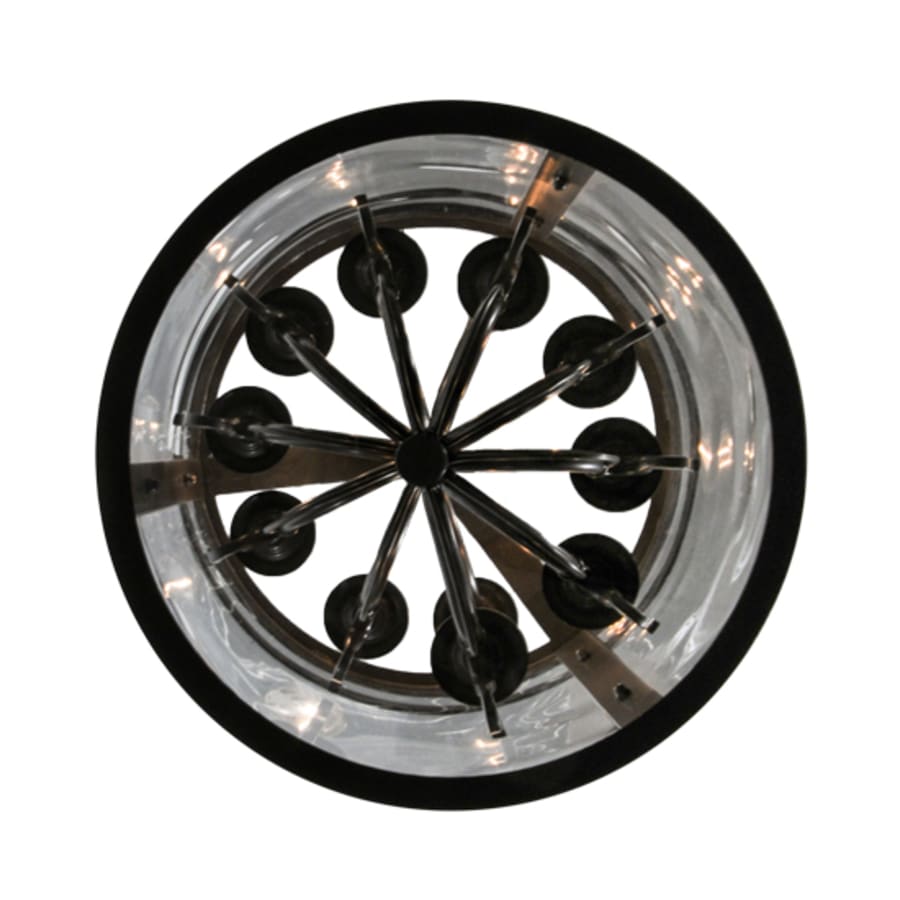 Cilindro 11-Light 15" Wide Taper Candle Pendant