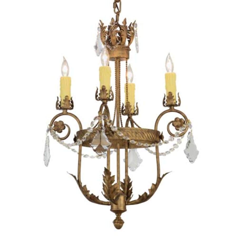 Antonia 4-Light 18" Wide Taper Candle Pendant Light