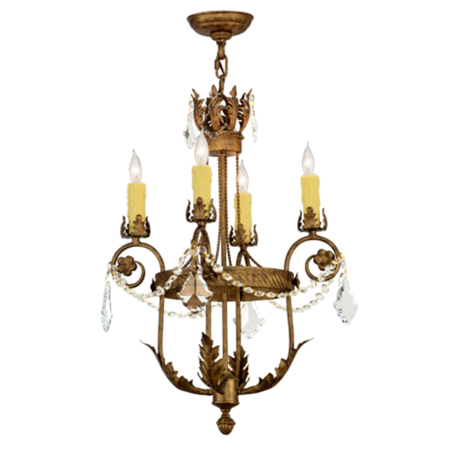 Antonia 4-Light 18" Wide Taper Candle Pendant Light