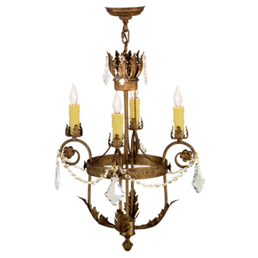 Antonia 4-Light 18" Wide Taper Candle Pendant Light