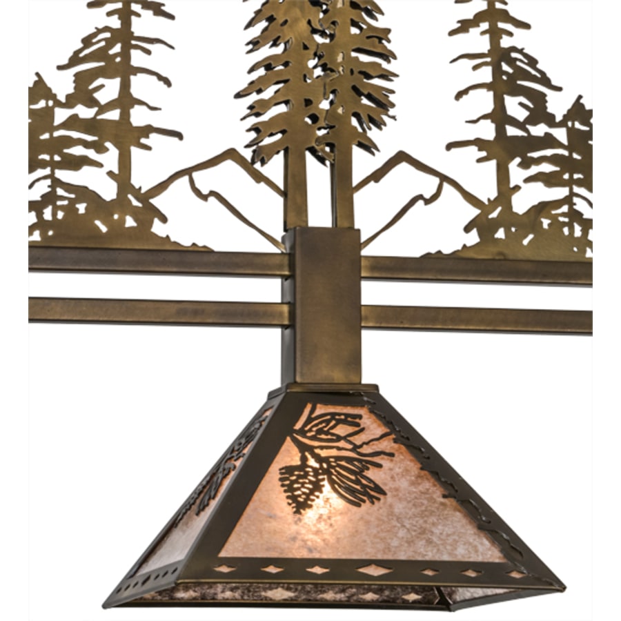 Tall Pines 3-Light 45" Wide Linear Pendant