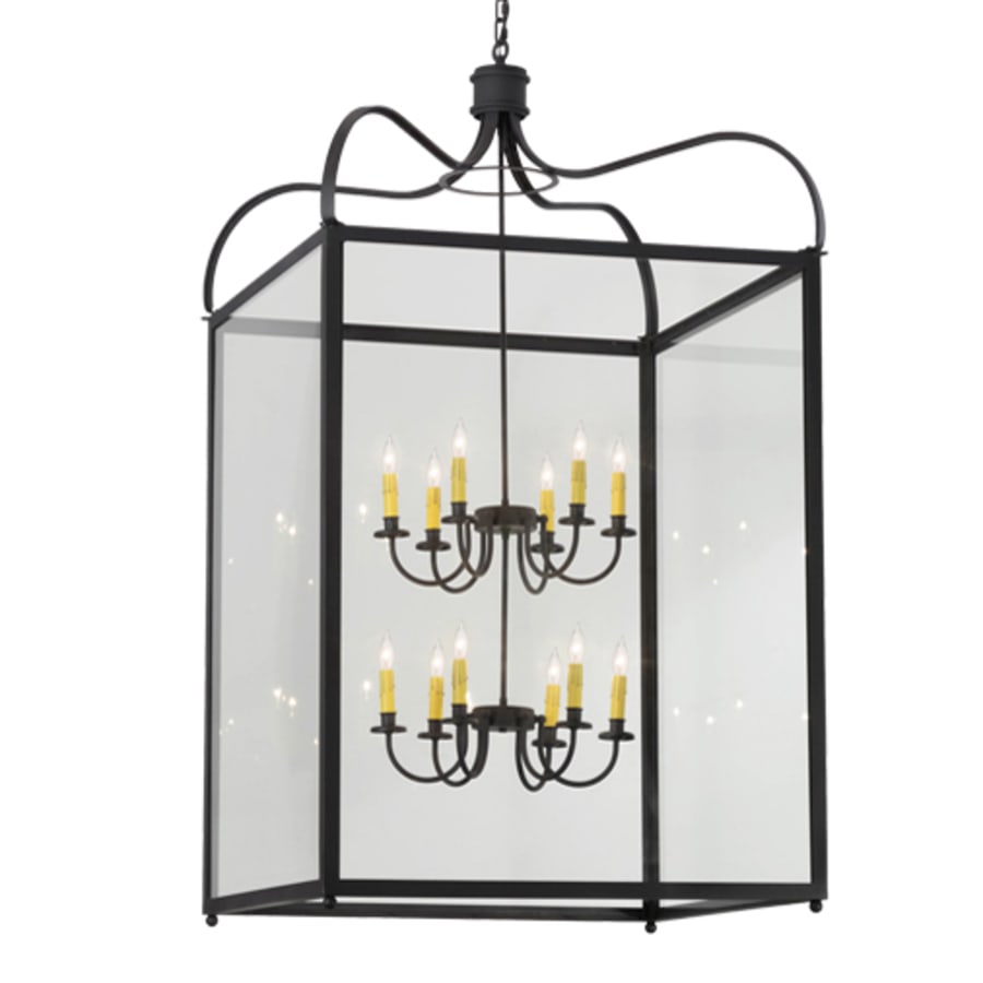 Rennes 12-Light 45" Wide Taper Candle Pendant