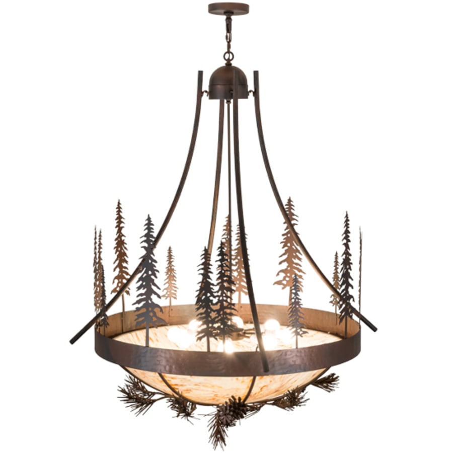 Tall Pines 8-Light 50" Wide Pendant