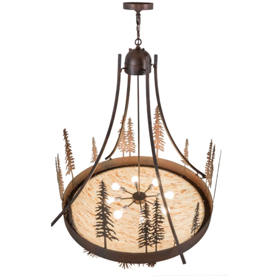 Tall Pines 8-Light 50" Wide Pendant
