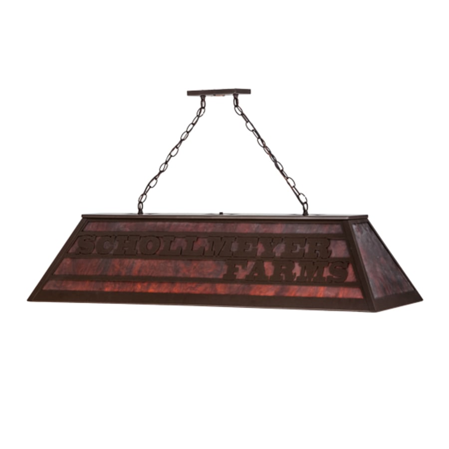 Personalized 9-Light 48" Wide Linear Pendant