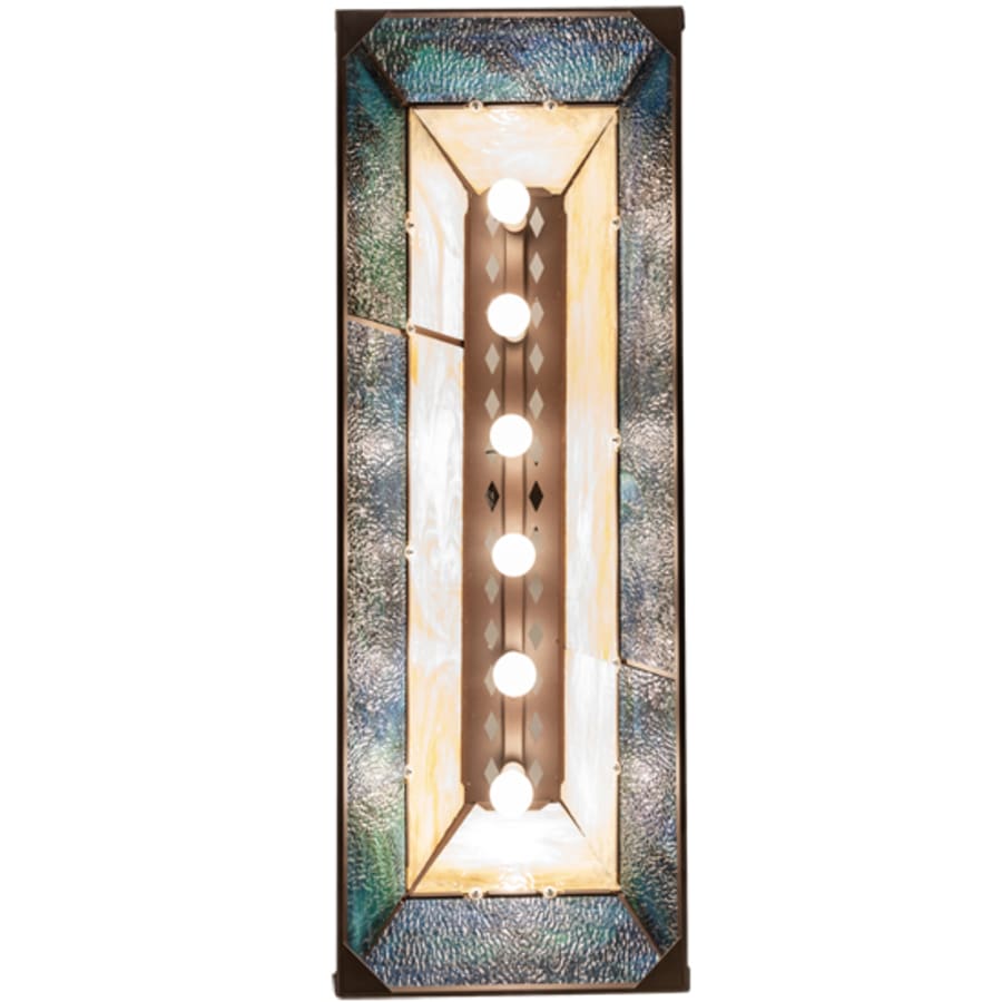 Elk At Lake 9-Light 48" Wide Linear Pendant
