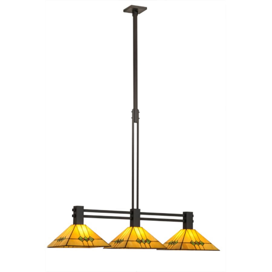 Martini 3-Light 47" Wide Linear Pendant