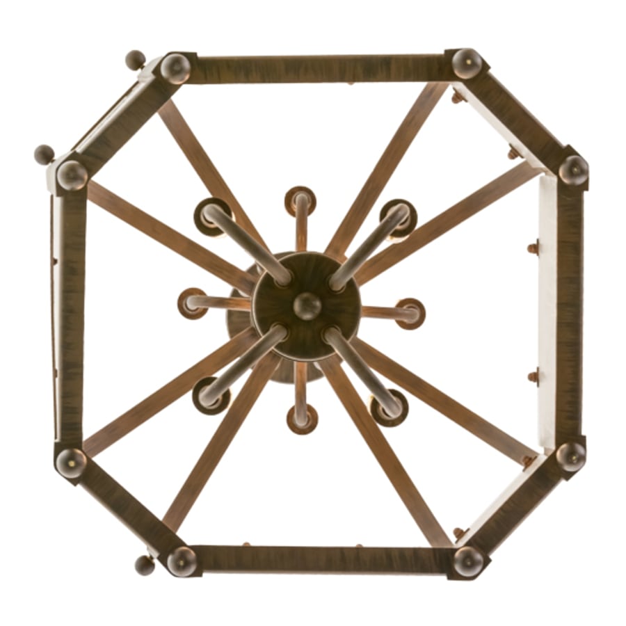 Citadel 8-Light 22" Wide Taper Candle Pendant