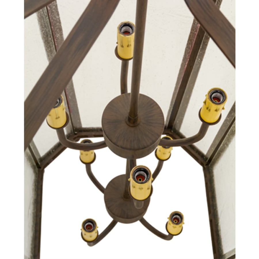 Citadel 8-Light 22" Wide Taper Candle Pendant