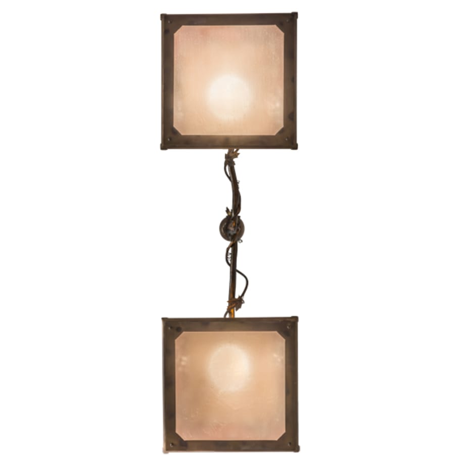 Maple Leaf 2-Light 42" Wide Linear Pendant
