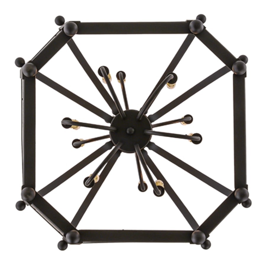 Citadel 10-Light 33" Wide Taper Candle Pendant