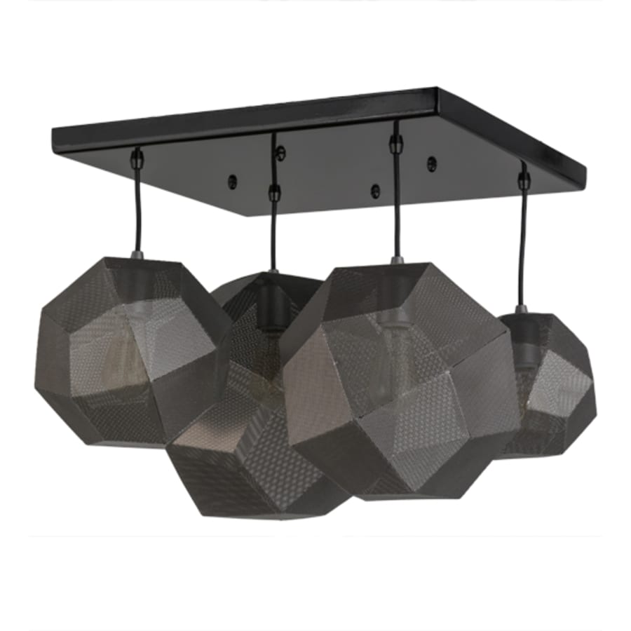 Nidos Struttura 4-Light 30" Wide Abstract Pendant Light