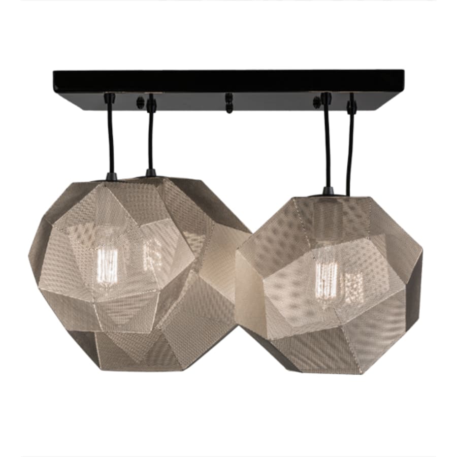 Nidos Struttura 4-Light 30" Wide Abstract Pendant Light