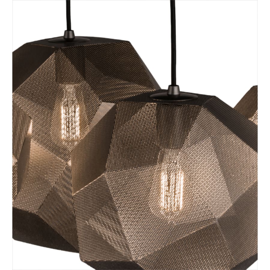 Nidos Struttura 4-Light 30" Wide Abstract Pendant Light