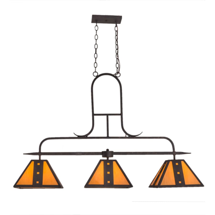 Hanford 3-Light 48" Wide Linear Pendant