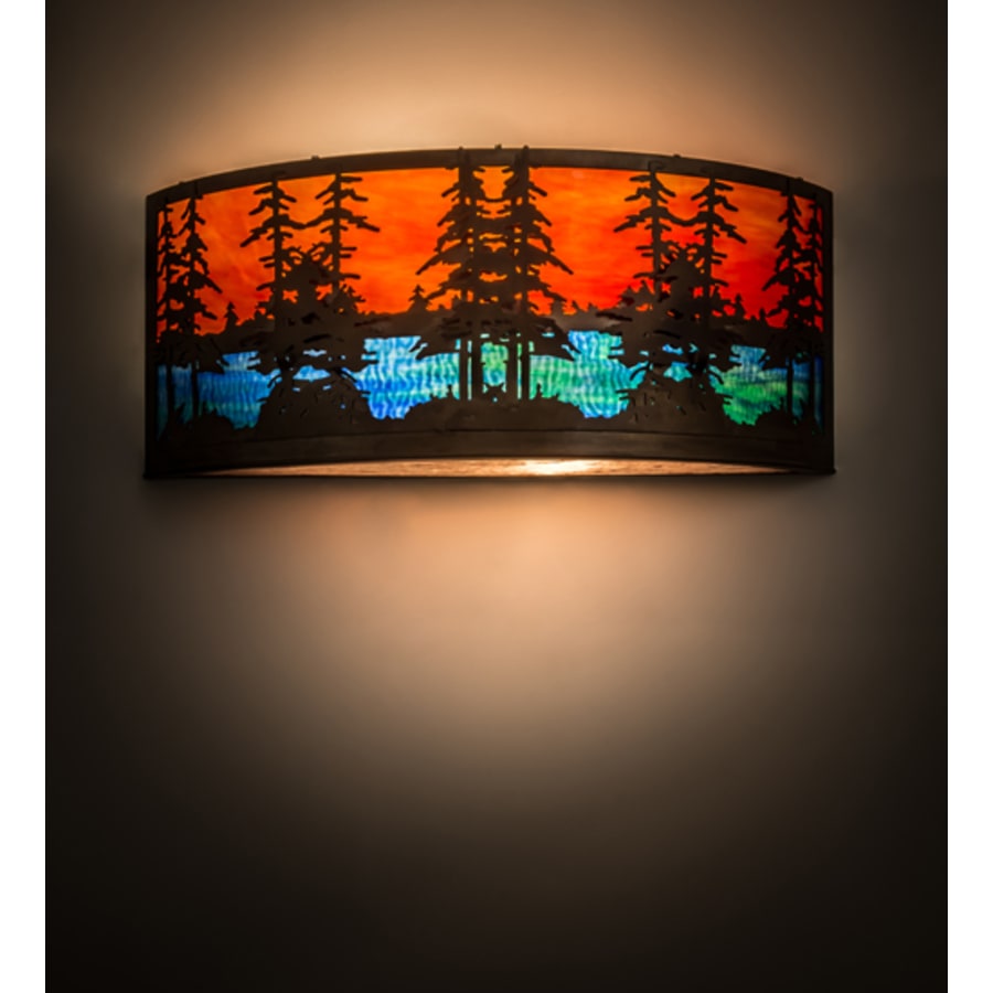 Tall Pines 2-Light 12" Wall Sconce
