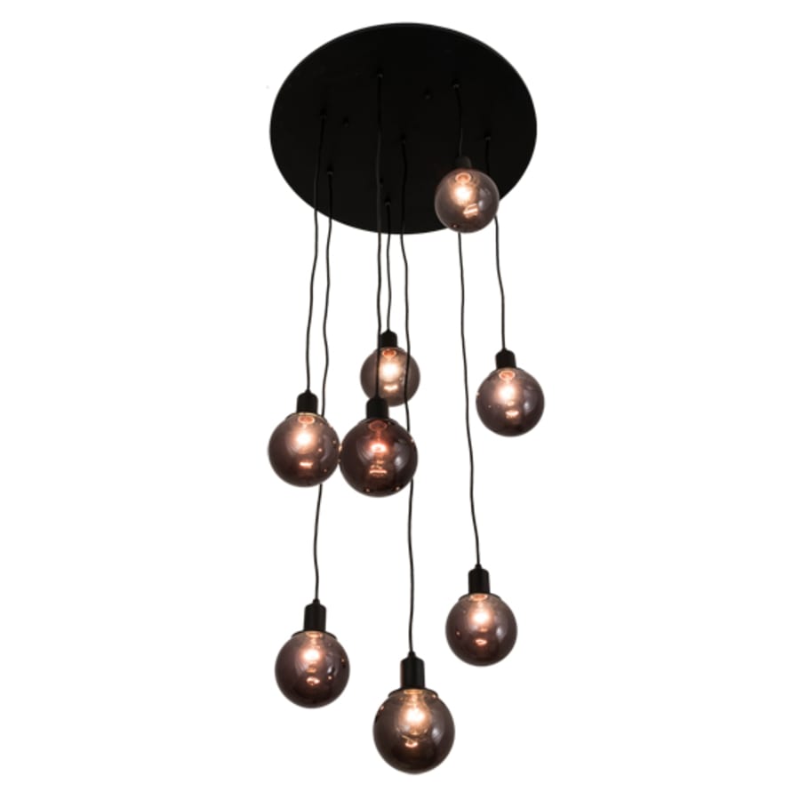 Bola 8-Light 28" Wide Multi-Light Pendant detail view 5