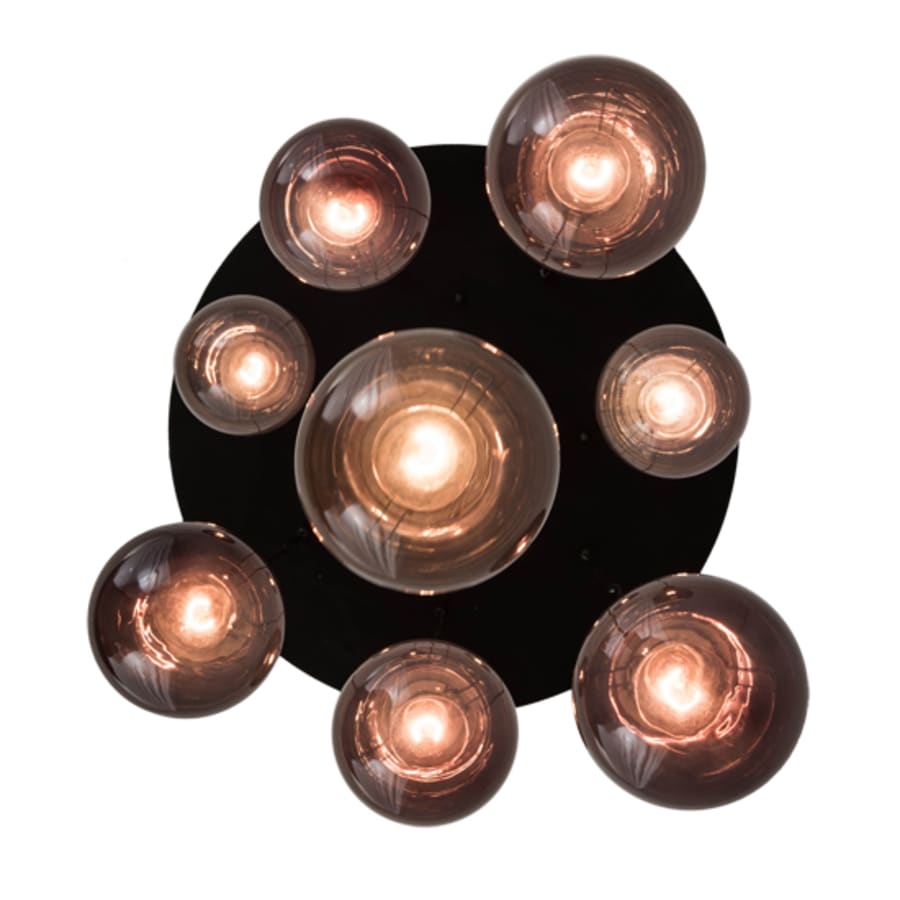 Bola 8-Light 28" Wide Multi-Light Pendant detail view 6