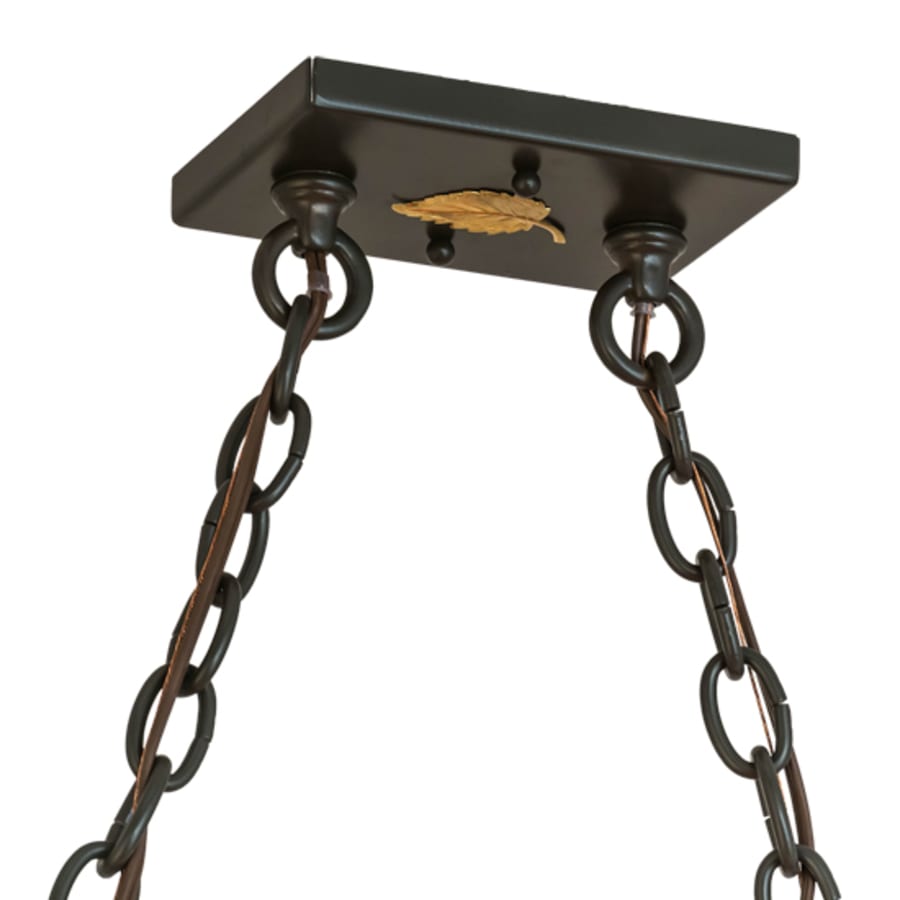 Deer At Lake 6-Light 48" Wide Linear Pendant