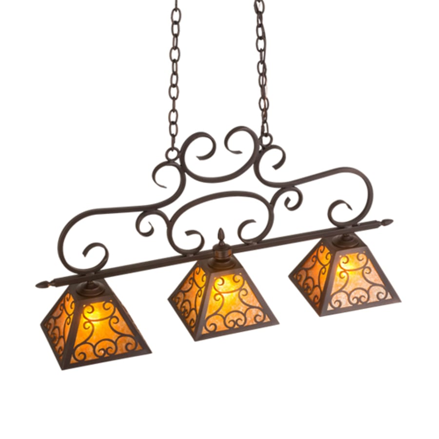 Bandolei 3-Light 42" Wide Linear Pendant