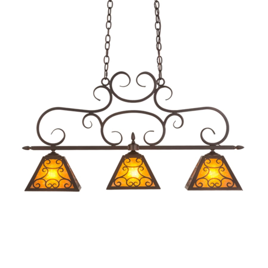 Bandolei 3-Light 42" Wide Linear Pendant