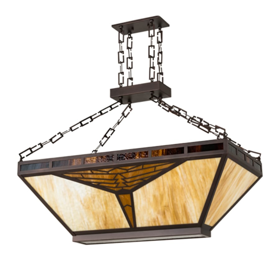 Mission 9-Light 48" Wide Linear Pendant