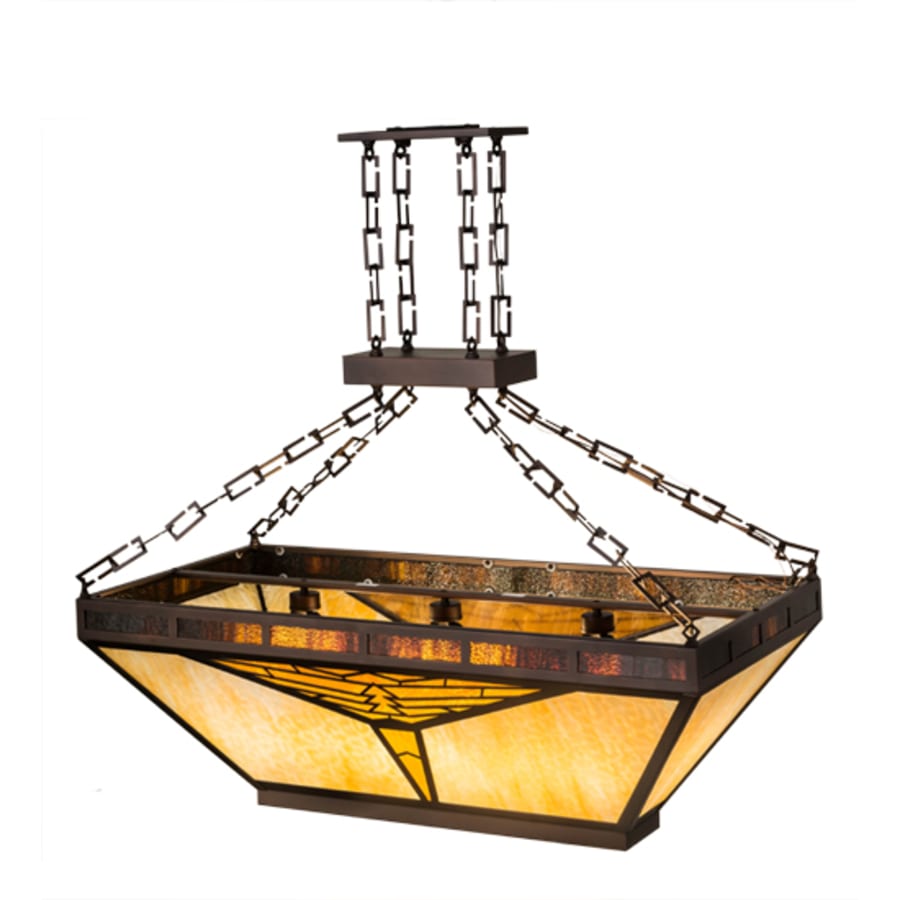 Mission 9-Light 48" Wide Linear Pendant