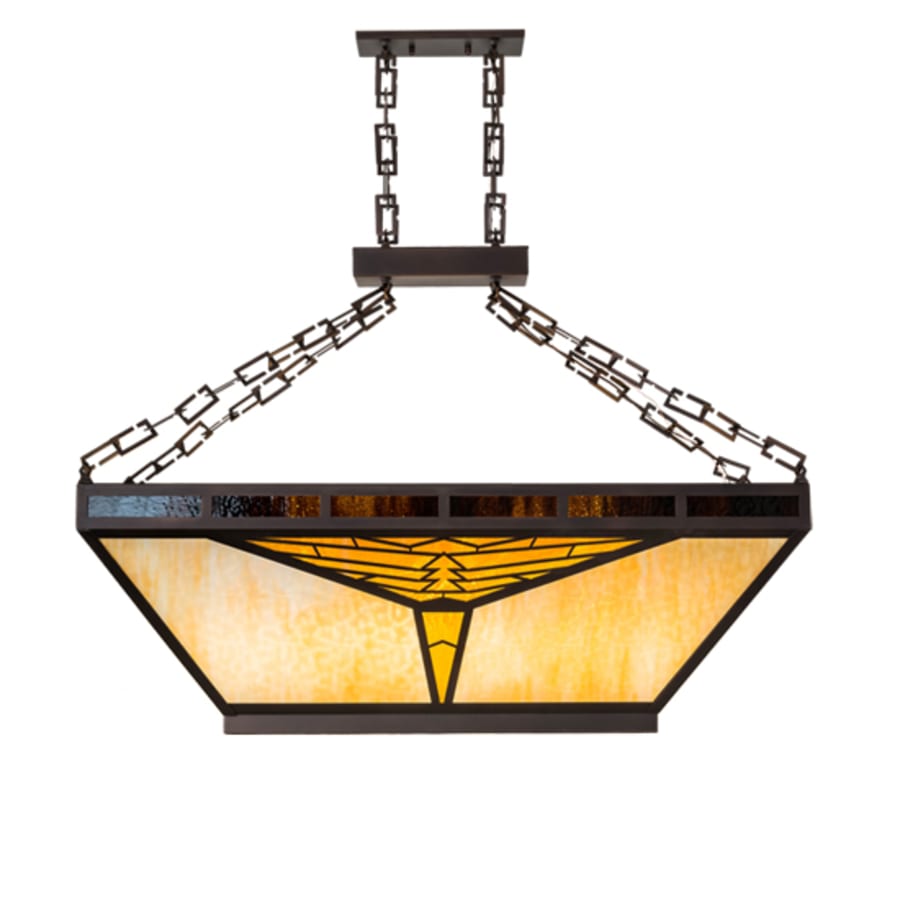 Mission 9-Light 48" Wide Linear Pendant