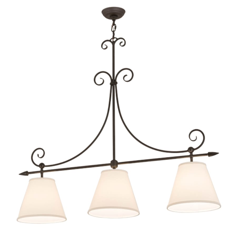 Marselle 3-Light 42" Wide Linear Pendant