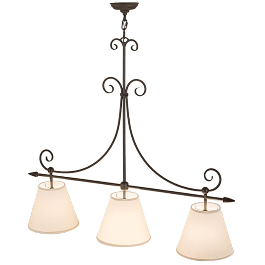 Marselle 3-Light 42" Wide Linear Pendant