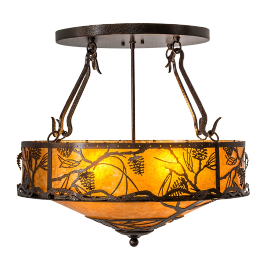 Whispering Pines 4-Light 24" Wide Pendant