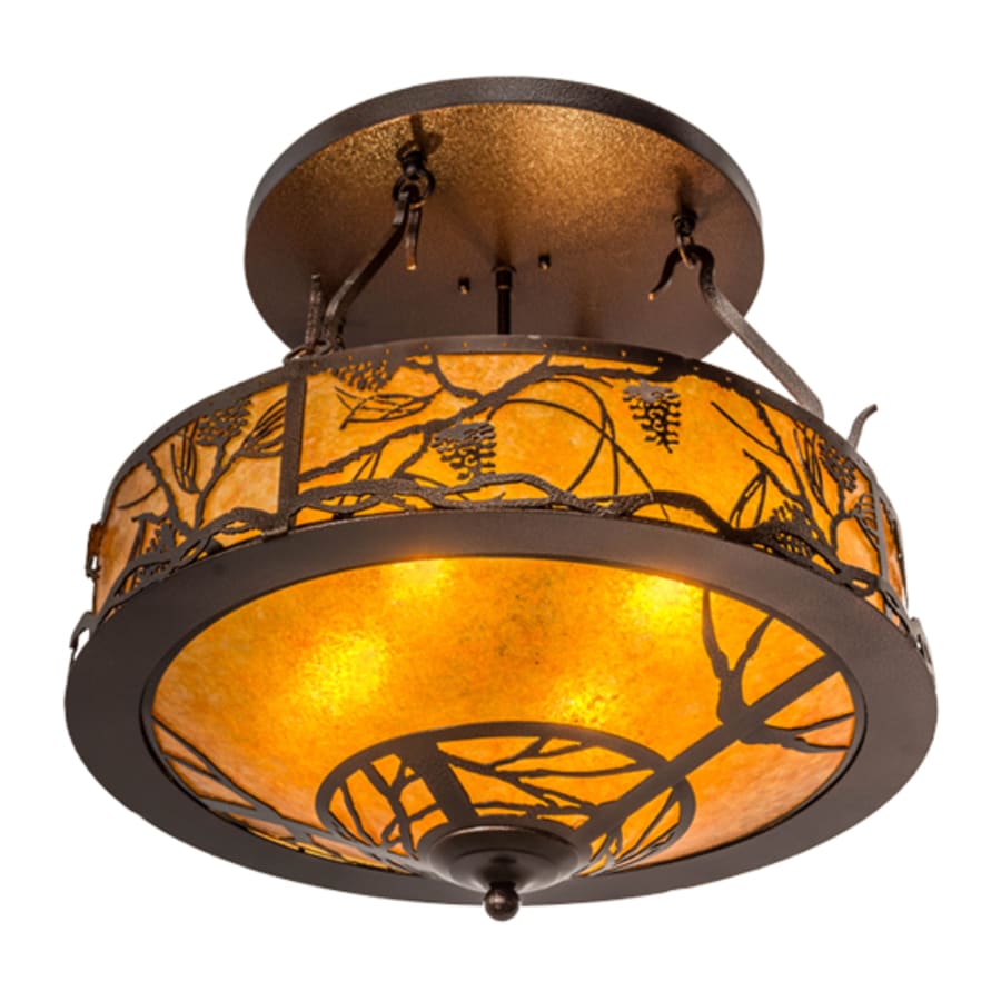 Whispering Pines 4-Light 24" Wide Pendant