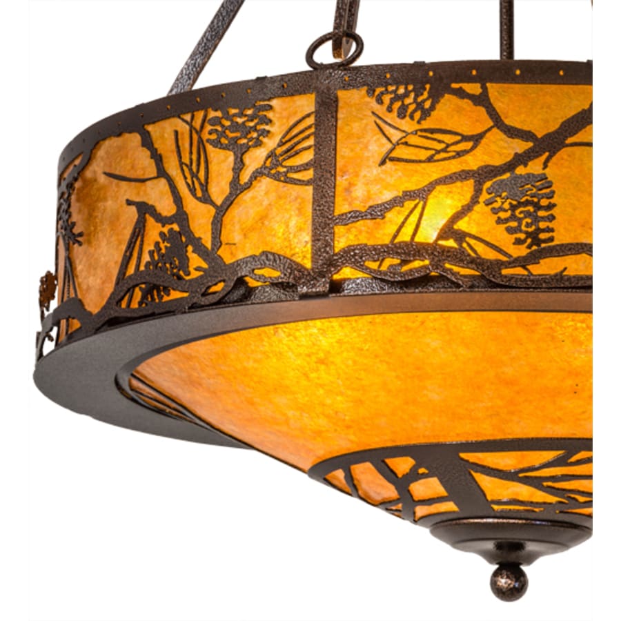 Whispering Pines 4-Light 24" Wide Pendant