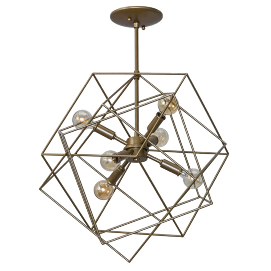Conundrum 6-Light 19" Wide Pendant