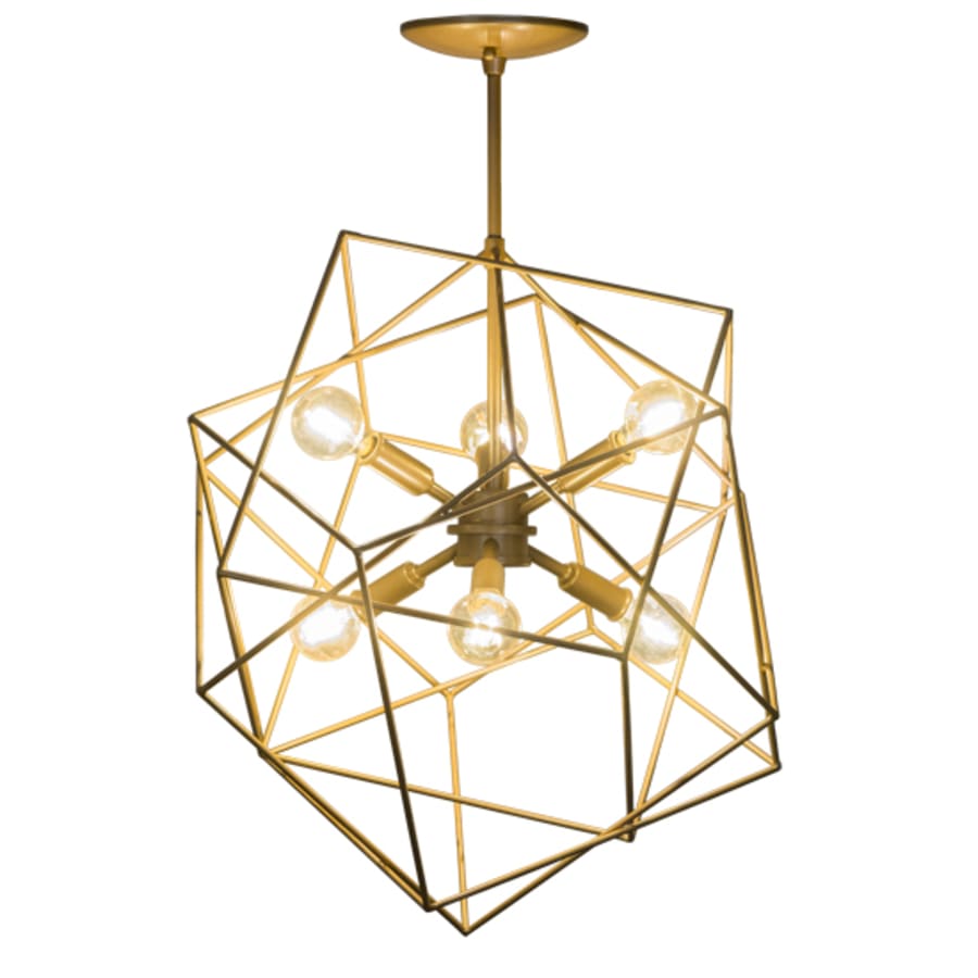 Conundrum 6-Light 19" Wide Pendant
