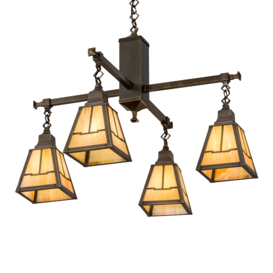 Valley View Mission 4-Light 30" Wide Pendant