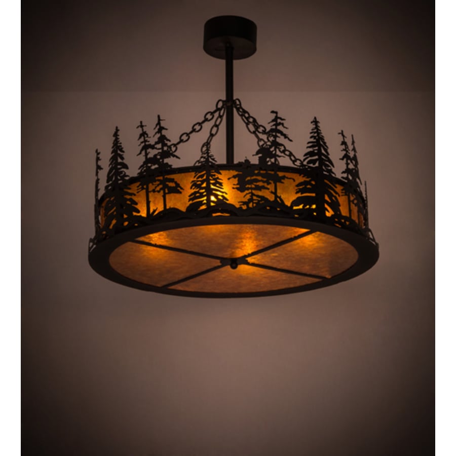 Tall Pines 4-Light 36" Wide Pendant
