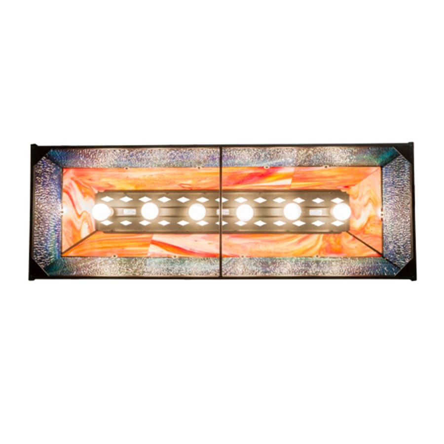 Moose At Lake 6-Light 48" Wide Linear Pendant