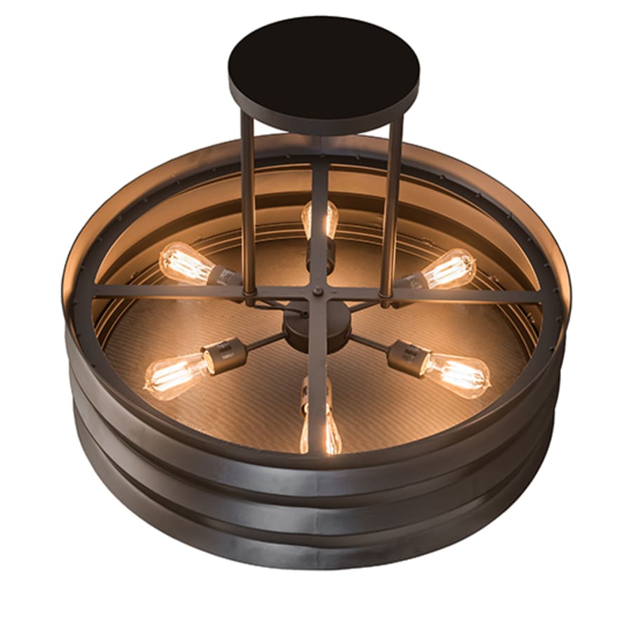 Concertina 6-Light 30" Wide Pendant