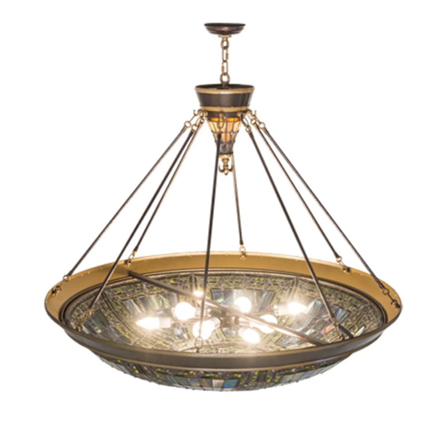 Fleur-de-lis 8-Light 45" Wide Pendant
