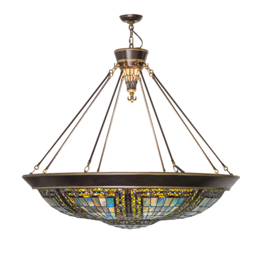 Fleur-de-lis 8-Light 45" Wide Pendant