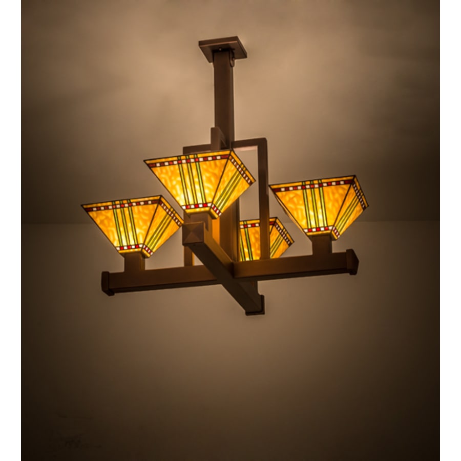 Prairie Corn 4-Light 32" Wide Pendant