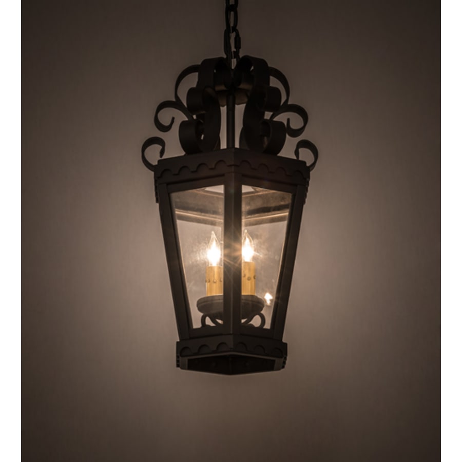 Cadenza 2-Light 10" Wide Taper Candle Pendant