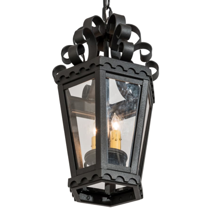 Cadenza 2-Light 10" Wide Taper Candle Pendant