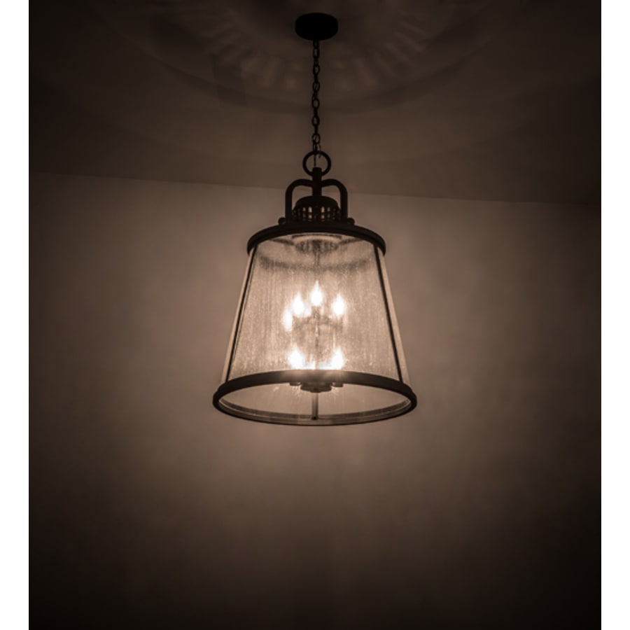Steadman 6-Light 26" Wide Taper Candle Pendant