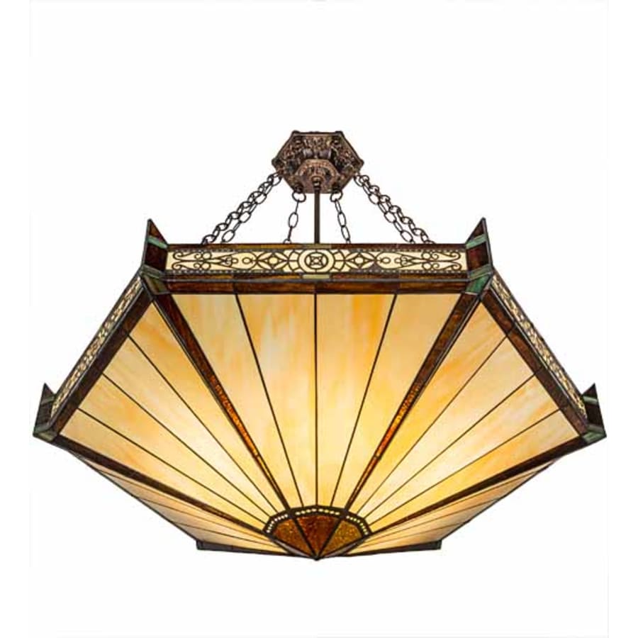 Six-Light 42" Wide Pendant