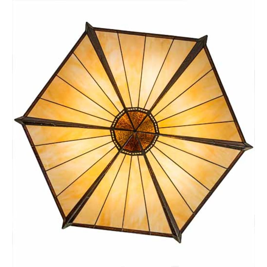 Six-Light 42" Wide Pendant