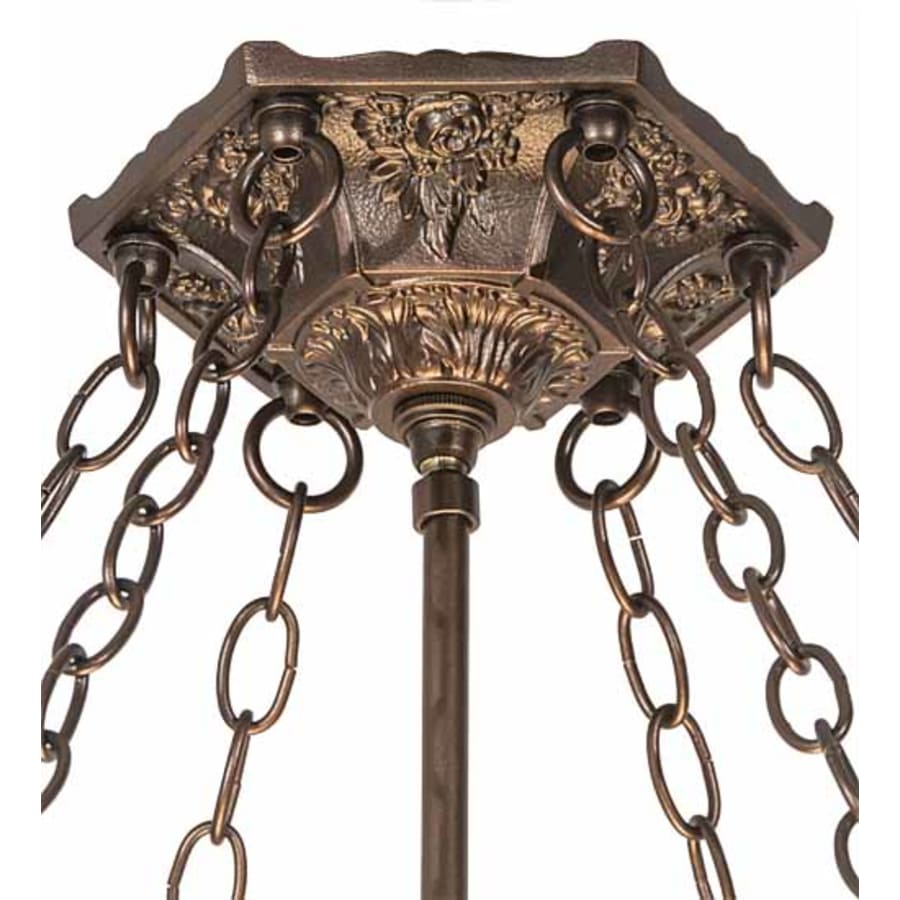 Six-Light 42" Wide Pendant