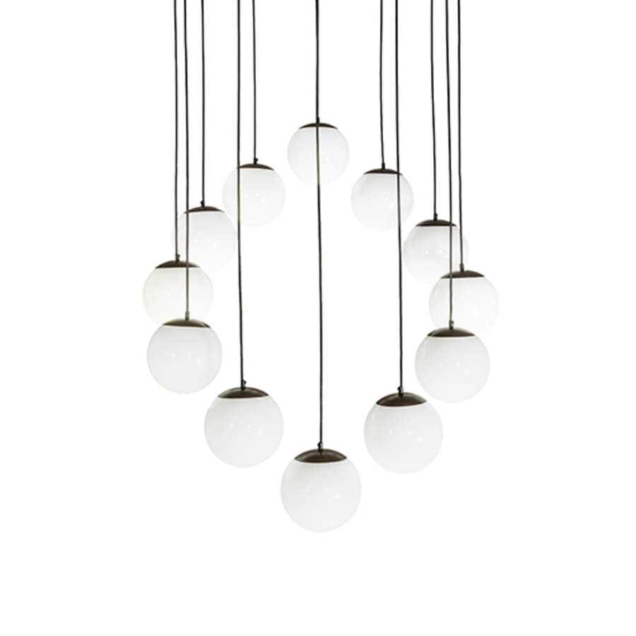 Twelve-Light 40" Wide Multi-Light Pendant