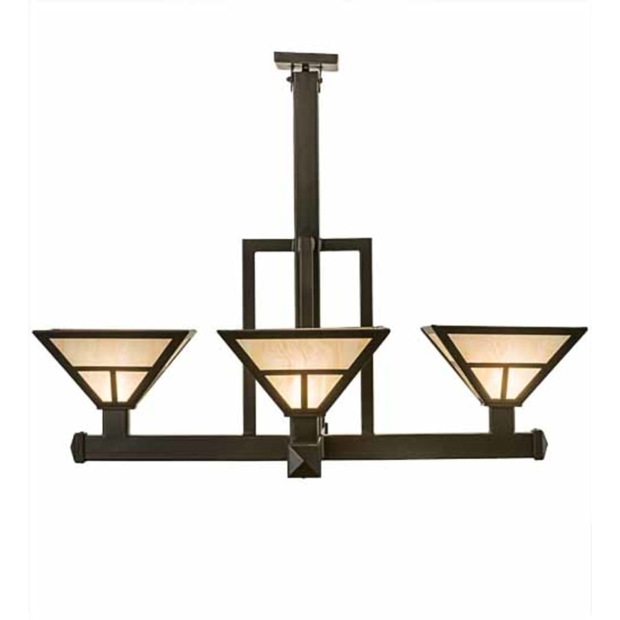 Four-Light 42" Wide Pendant